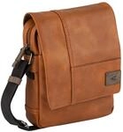 Umh&auml;ngetasche CAMEL ACTIVE "Laos", Herren, Gr. B/H/T: 21cm x 27cm x 7cm, braun
