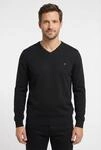 Strickpullover FYNCH-HATTON "FYNCH-HATTON Pullover mit V-Kragen", Herren, Gr. XXXL