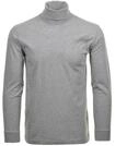 Sweatshirt RAGMAN "Longsleeve Langarm Basic Rollkragen Regular Fit", Herren, Gr. S,