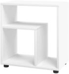 Couchtisch VCM "Holz Beistelltisch Couchtisch Sofatisch Zeito", wei&szlig;, B:50cm T:30cm,