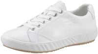 Sneaker ARA "AVIO", Damen, Gr. 5,5 (38,5), Textil, wei&szlig;, Glattleder, Schuhe Sneaker,