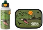 Lunchbox MEPAL "Lunchset Campus 400 ml + 700 ml 2er Set", gr&uuml;n (dino world),