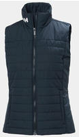 Steppweste HELLY HANSEN "W CREW INSULATOR VEST 2.0", Damen, Gr. L, blau (navy),...