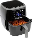 NUTRIBULLET Hei&szlig;luftfritteuse "XXL Digital Air Fryer NBA071B, 7L Volumen, Schwarz",