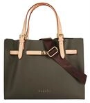 Henkeltasche BUGATTI "ELLA", Damen, Gr. B/H/T: 37cm x 27cm x 14cm onesize, gr&uuml;n