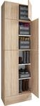 Schuhschrank VCM "XXL Schuhschrank Kleiderschrank Schrank Lona 5f AS", braun (sonoma,