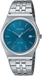 Quarzuhr, silber (silberfarben, nachtblau), CASIO TIMELESS COLLECTION, Armbanduhren,