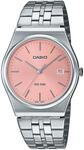 Quarzuhr, silber (silberfarben, rosa), CASIO TIMELESS COLLECTION, Armbanduhren,