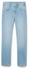 TOM TAILOR Damen Alexa Straight Jeans mit recyceltem Polyester, blau, Uni, Gr....