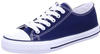 TOM TAILOR Damen Basic Sneaker, blau, Uni, Gr. 42