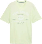 Tom Tailor 1037735_29078, TOM TAILOR Herren T-Shirt mit Logo-Print, gr&uuml;n, Uni,...