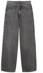 TOM TAILOR M&auml;dchen Wide Leg Jeans, grau, Uni, Gr. 176