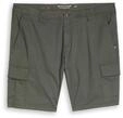 TOM TAILOR Herren Plus Size - TTPLUS REGULAR Cargo Shorts, gr&uuml;n, Uni, Gr. 42