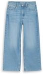 TOM TAILOR Damen TTNELMA CULOTTE Jeans, blau, Uni, Gr. 34/28