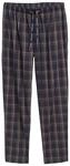 TOM TAILOR Herren Pyjama-Hose mit Karomuster, braun, Kariert, Gr. 48