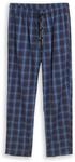 TOM TAILOR Herren Pyjama-Hose aus Baumwolle, blau, Kariert, Gr. 48