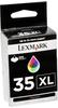 Lexmark 2151, Lexmark Original-Druckerpatrone 18c0035e/ Nr.35, 3farbig, 450 Seiten