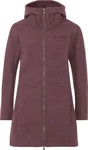 VAUDE Damen-Mantel Tinshan III mit Innenfleece, ruby dusk, Gr. 44 Erwachsene
