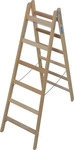 Krause Klapp-Holzleiter 2x6 Sprossen natur