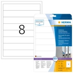 Herma H, 200 St&uuml;ckERMA Ordnerr&uuml;ckenschilder 34 x 192 mm