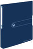 herlitz 11282605, herlitz Ringbuch aus Recycling-PP mit 2 Ringen, DIN A4, blau
