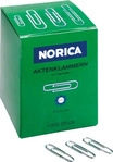 Norica B&uuml;roklammern 24 mm, silber, Eisendraht verzinkt, 1.000 Stk. Gro&szlig;pack