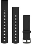 GARMIN Schnellwechsel-Armband | Silikon | Schwarz | 22 mm