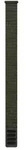 GARMIN Ersatzarmband Smartwatch | Ultrafit Nylon | Moosgr&uuml;n 26 mm
