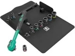 WERA Werkzeugset Ratsche Zyklop Comfort mit Umschalthebel 3/8" | 11-te