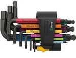 WERA Winkelschl&uuml;sselsatz Innensechskant Multicolour Imperial 3 Hex-Pl