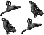 SRAM Scheibenbremse DB6 matt schwarz eloxiert | Set