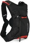 USWE Trinkrucksack MTB Hydro 3 inkl. 2 Liter Trinkblase | schwarz / ro