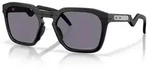 OAKLEY Sonnenbrille HSTN SQ Matte Black | Prizm Grey OO9533-0154