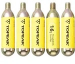 TOPEAK Kartuschen Set 16g CO2 mit Gewinde 5 Stk.