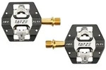 TATZE Pedale MC-FLY Titan | schwarz / silber