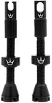 PEATY ́S x Chris King Tubeless Ventil Set (MK2) black 42 mm