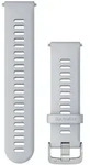 GARMIN Schnellwechsel-Armband | Silikon-Edelstahl Silber | Steinweiss