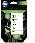 Original HP 21 22 Tinte Patronen DESKJET F370 F 375 F380 F2180 F2224 AG
