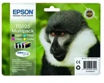 4 x Original Epson Tinte Patronen T0895 f&uuml;r SX210 SX215 SX218 SX400 SX405