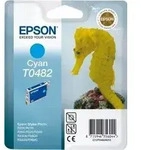 Original Epson Tinten Patrone T0482 cyan f&uuml;r Stylus Photo 200 300 500 600