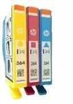 3x Original HP Tinten Patrone 364 f&uuml;r Deskjet 3070A 3520 3522 Officejet 4620 ...