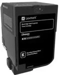 Original Lexmark Toner 84C2HKE schwarz f&uuml;r CX 725 - neu umverpackt