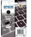 Original Epson Tinten Patrone 407 schwarz f&uuml;r WorkForce Pro WF 4745