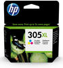 Original HP Tinte Patrone 305XL farbig für DeskJet 2710 2720 2732 2752 4110 N...