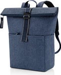 Reisenthel RST.EK4113, Reisenthel Rolltop Backpack Blau Herringbone Dark Blue