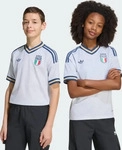 Adidas JY5681/176, Adidas Italy 26/27 Weg Junior-kurzarm-t-shirt Aero Blue