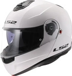 Ls2 569081-002-S, Ls2 Ff908 Strobe Ii Modular Helmet Wei&szlig; S Gloss White
