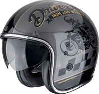 Scorpion 78-498-364-XS, Scorpion Belfast Evo Drive Fast Open Face Helmet Grau XS