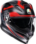 Agv 2118399017-015-XL, Agv K7 E2206 Mplk Glimpse Full Face Helmet Schwarz XL Matt