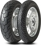 Dunlop 650725, Dunlop D404 67h Tl Custom Front Tire Silber 130/90 / 16 Black